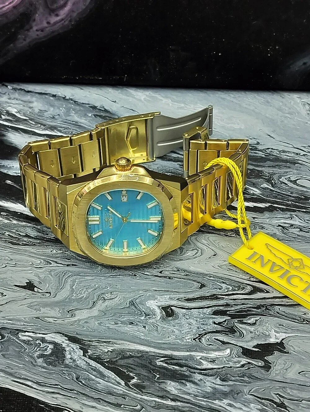 Invicta Gold Tone Stainless Steel Men's Watch